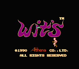 Wit's — Title screen